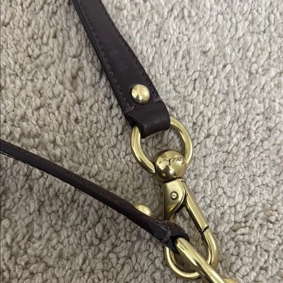 COACH Kristin Op Art Plum Bag - Picture 5 of 7